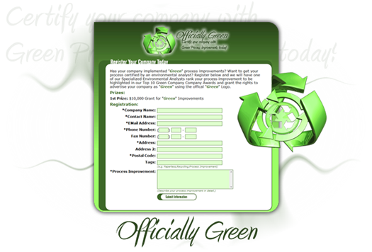 Officially Green
